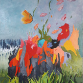 Adieu l'ami 60 x 80